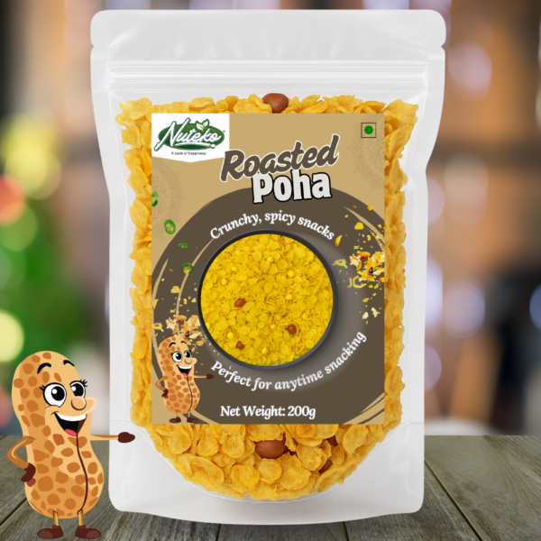 Roasted Poha Chevda – Light, Crunchy & Flavorful - 200GM