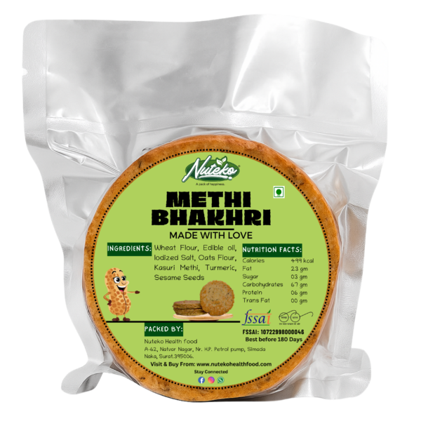 Methi Bhakhri – Traditional Taste, Healthy Twist- 200GM